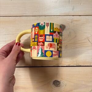 Wondershop NWT Cecilia Ruiz Christmas Stoneware Mug 18oz 2024